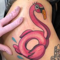 cartoon color tattoo Milano Hive art gallery